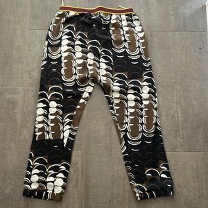 Marni optic print “track” pant